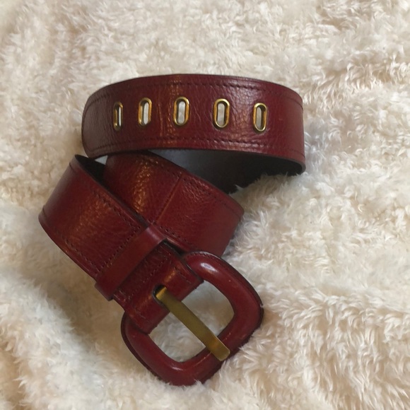 Fossil Accessories - Fossil Genuine Leather Belt SZ S Buckle Trendy